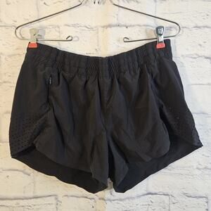 Athleta Hustle 3” Running Shorts Womens XS Black